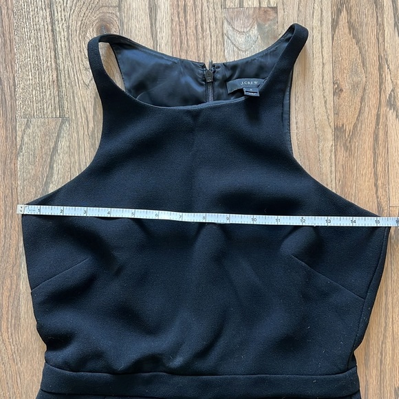 J.Crew Black Dress, fully lined, with pockets, size 0 - Picture 3 of 6